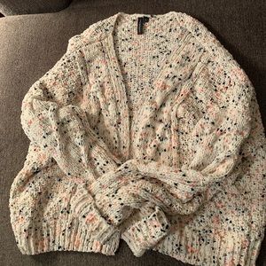 Multi colored sweater